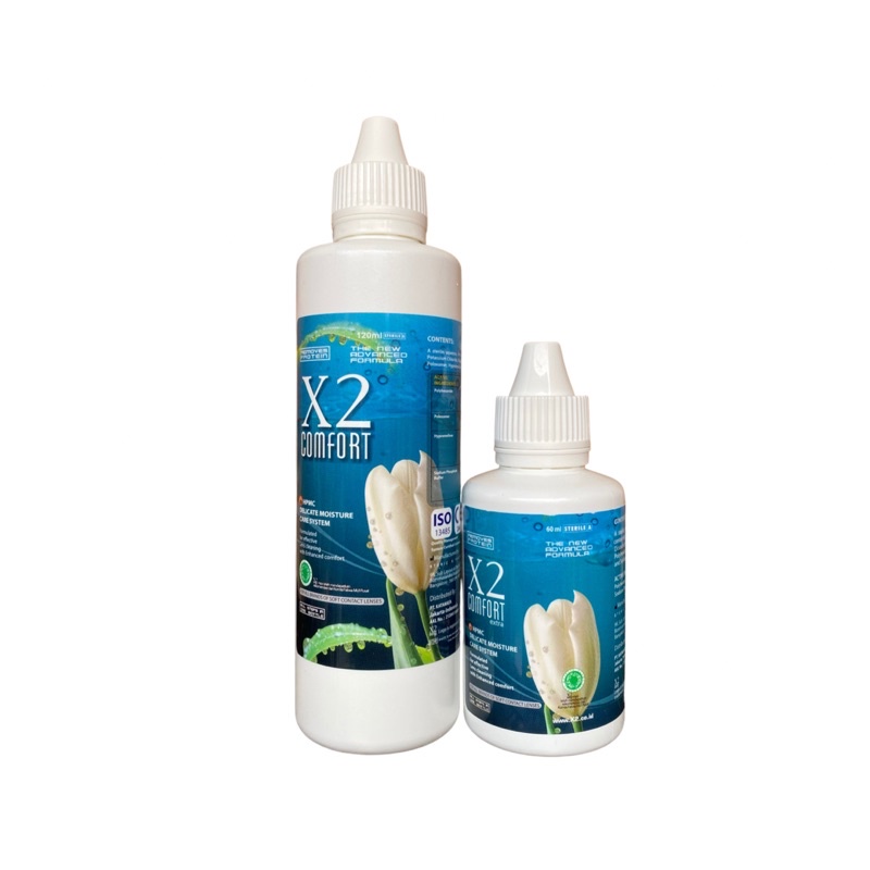 Cairan Softlens X2 60ml dan 120ml / Air Softlens X2 60ml dan 120ml