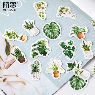 45pcs lot Stiker Kertas Gambar Tanaman Mini Untuk Craft 45pcs lot Stiker Kertas Gambar Tanaman Mini Untuk Craft