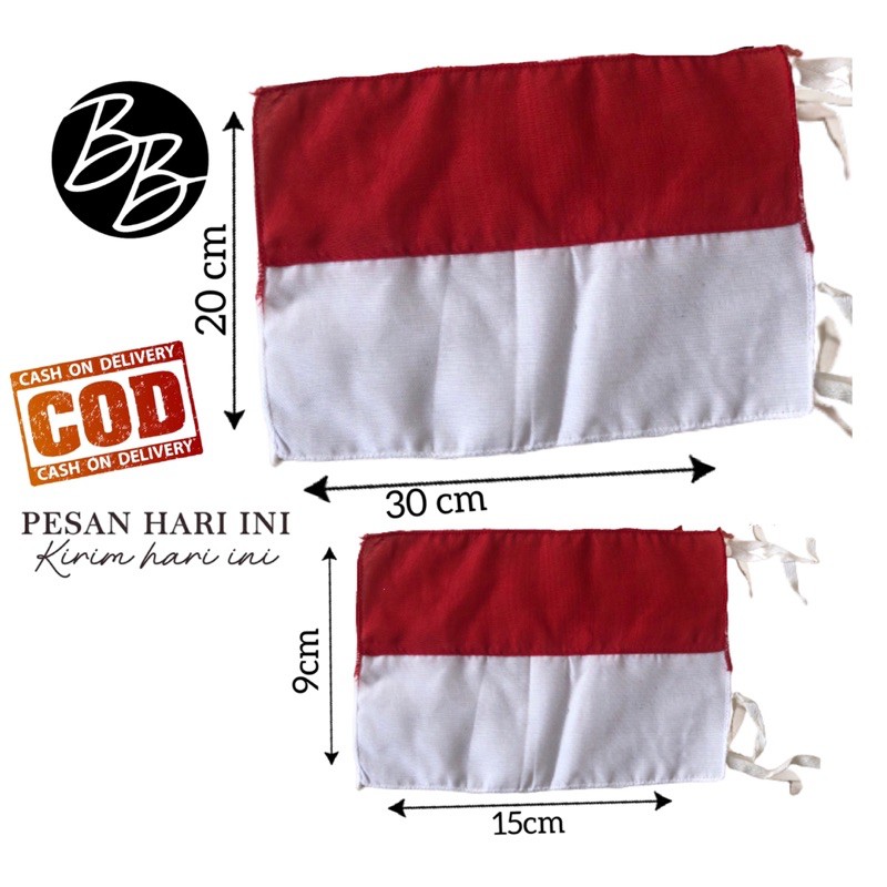 GROSIR BENDERA MOTOR - BENDERA MOBIL - BENDERA INDONESIA - BENDERA MERAH PUTIH