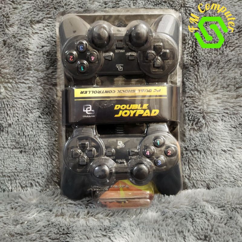 Stik Stick Setik Pc Dual Shock One Shock Controller Double Joypad Digi Gear Game GTA Gaming Mainan P