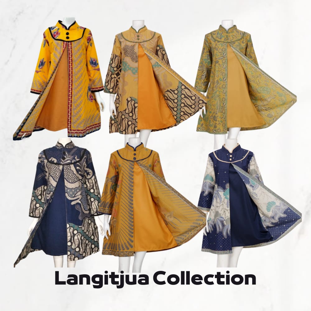 Glenca Tunik Batik Model Pias