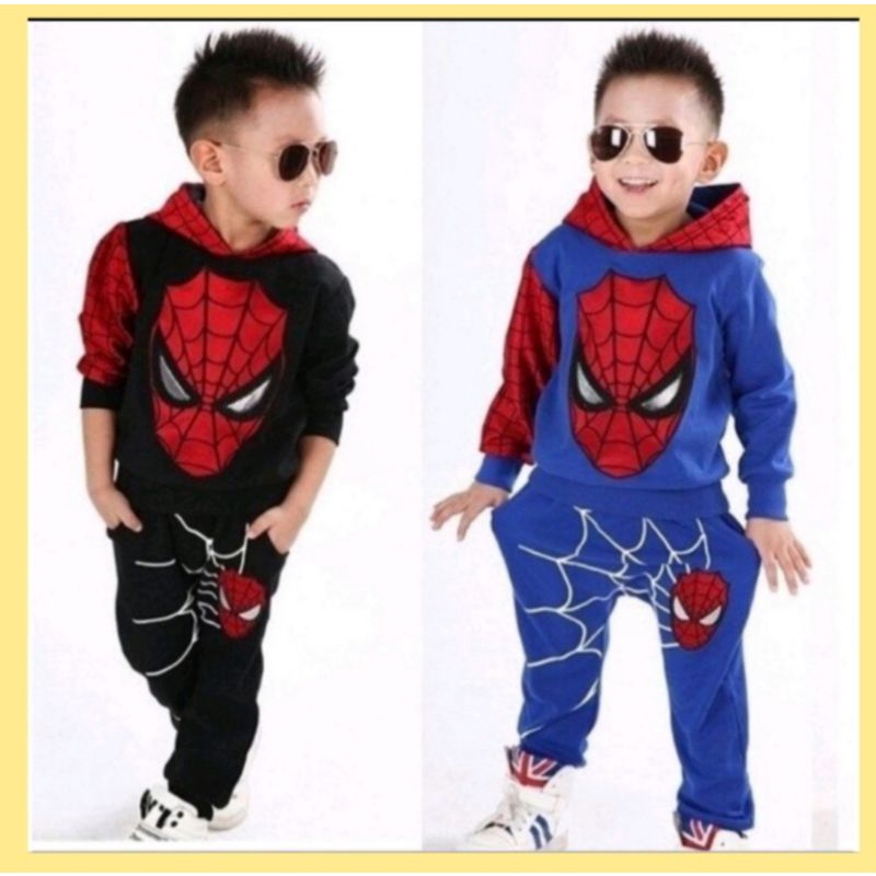 SETELAN SWEATER ANAK LAKI LAKI HODDIE ANAK LAKI LAKI 1-5 THN