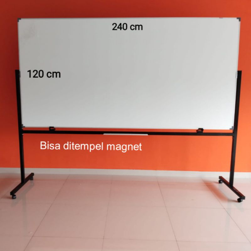 

whiteboard kantor standing 120 x 240 cm