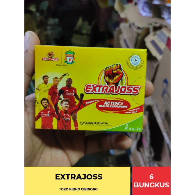 

MINUMAN BUBUK EXTRAJOSS ISI 6 SASET