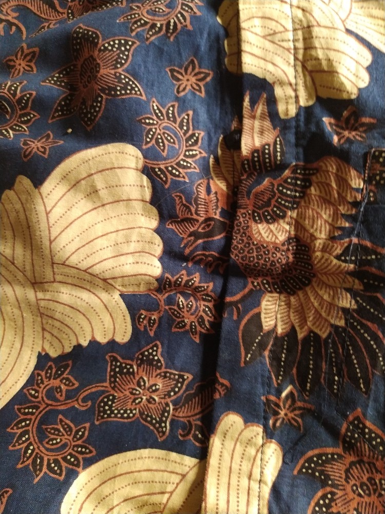 Kemeja Batik Pria Lengan Panjang Slim Fit Batik Pria Lengan Panjang Modern