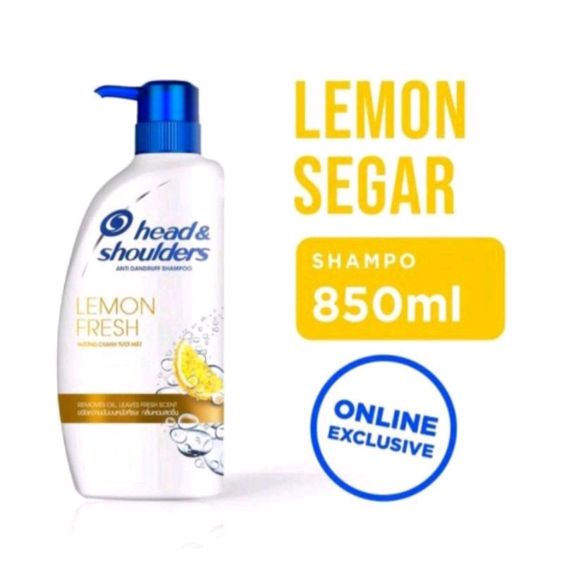 Head &amp; shoulder shampoo lemon 850ml