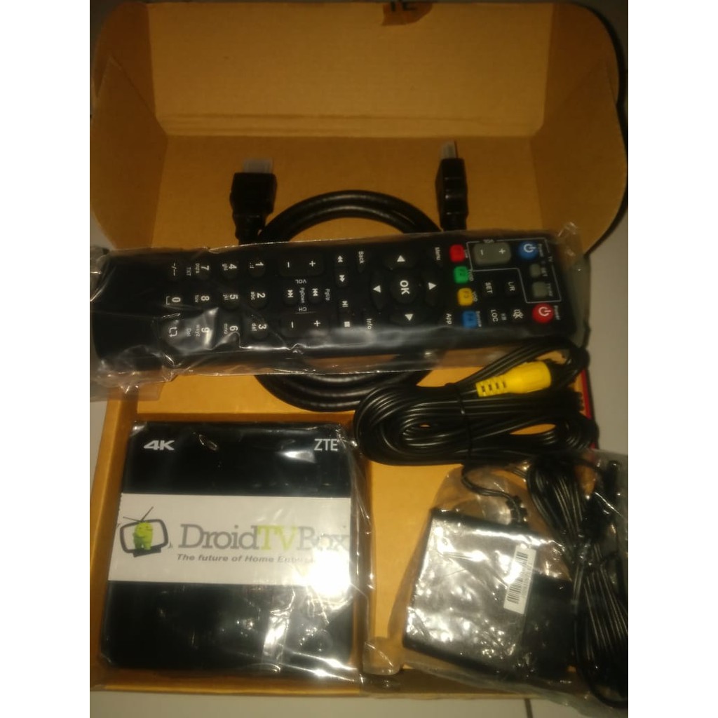 Stb smart TV box Android 6 berkualitas ram 2gb full Cxxnel premium bergaransi ZTE 860 V5 Semarang
