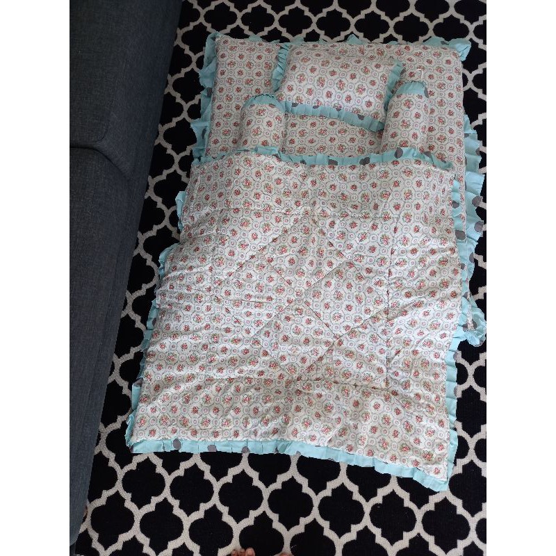 Preloved Bedcover Bed Bayi - Bumbee Collection Kasur Set Bayi (nett price)