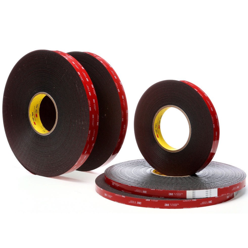 

3M VHB Heavy Duty Mounting Tape 5952 Black, 1 in x 33 m