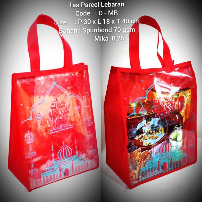 

✨ BISA COD ✨ tas kain spunbond laminasi glossy lebaran isi 12 pcs