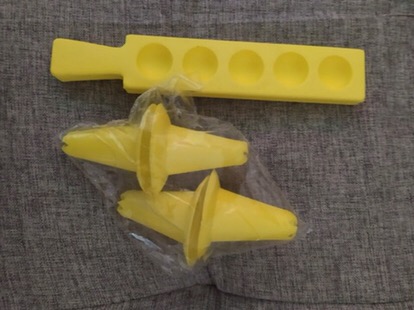 Cetakan Kue Semprit / Kue Kering Plastik Isi 4