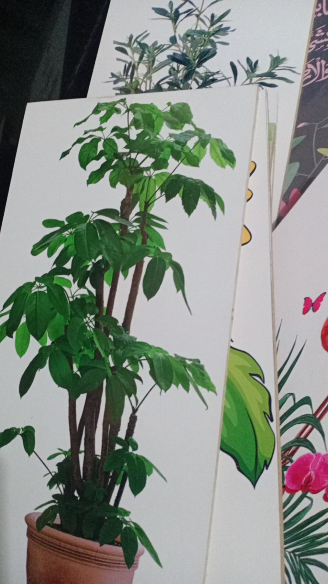 Kamila Produsen Hiasan Dinding Poster Kayu Sambung Lafadz Allah, Muhammad & Ayat Kursi Project7 1530