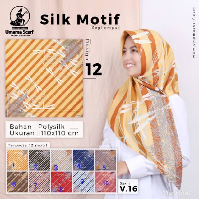 UMAMA SILK MOTIF | UMAMA MOTIF | JILBAB UMAMA | SEGI EMPAT MOTIF | UMAMA SCRAFT | JILBAB SEGIEMPAT