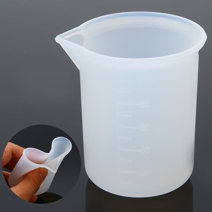 Gelas Takar Ukur Measuring Cup Silicone Resin Casting Moulding -LB14
