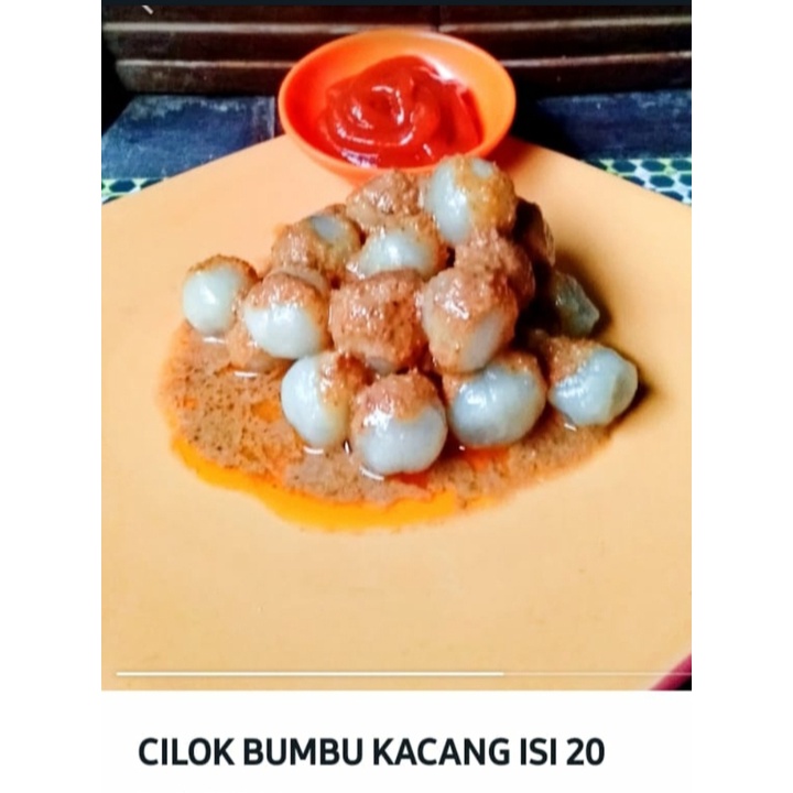 

Cilok bumbu kacang