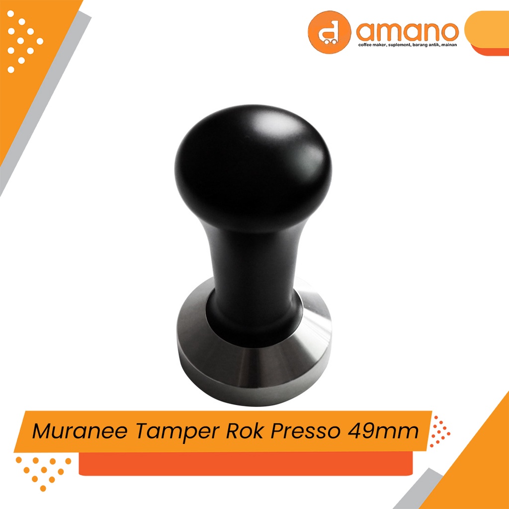 Muranee Penekan Bubuk Kopi Rok Presso Tamper Rok Presso Logam N3326