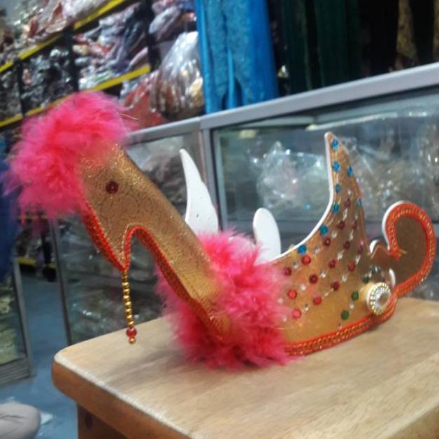 COD Mahkota Burung Tari Merak / Merak Manuk Dadali / Aksesoris Tari Kepala Burung Merak