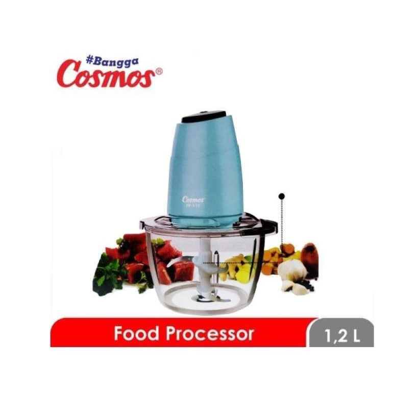 Blender COSMOS FP 313 Mini Penghalus Food Processor Pelumat Penggiling Makanan Daging FP313 Murah AWET PRAKTIS