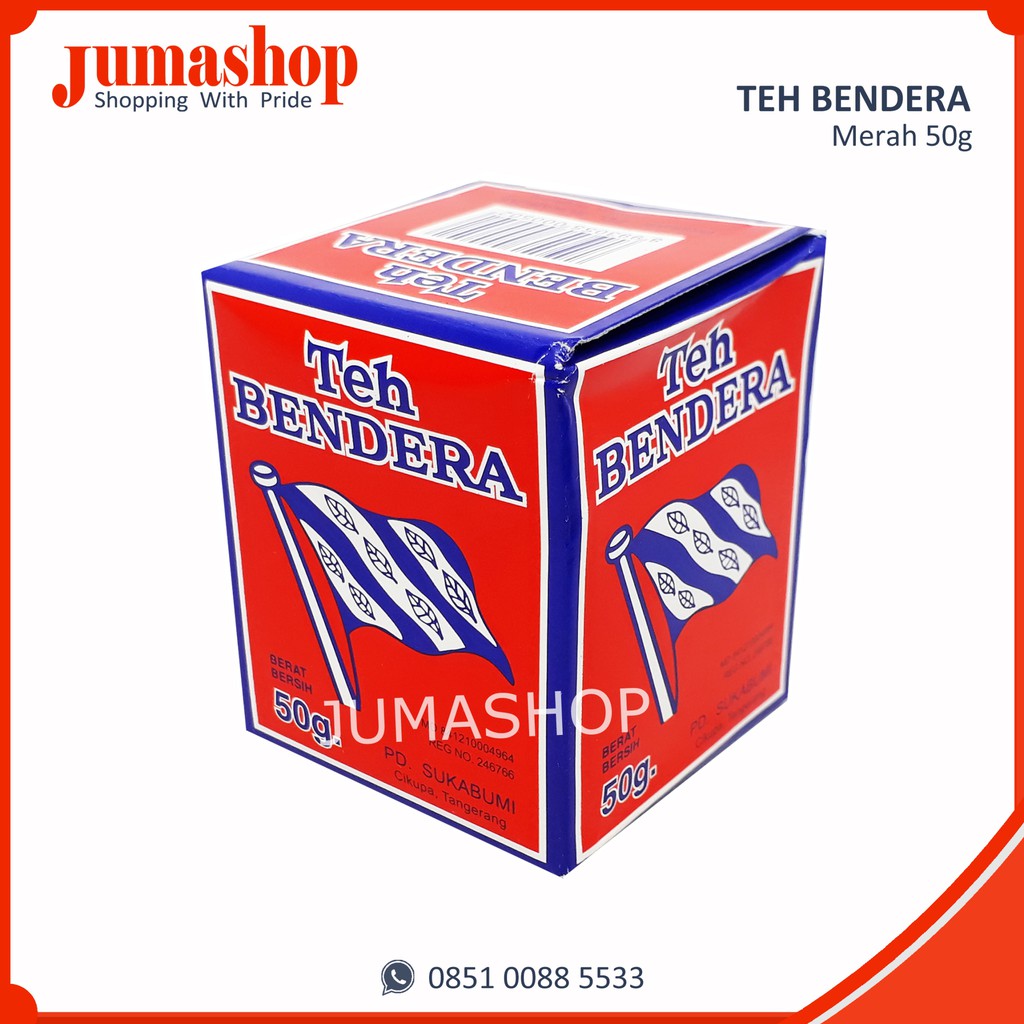 

Teh Bendera Tubruk 50g - Jumashop Jakarta Bogor Depok Tangerang