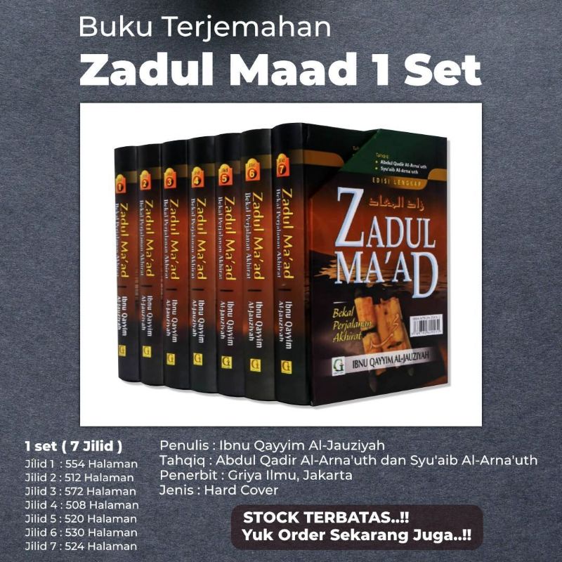 Terjemah Zadul Ma'ad Ibnu Qayyim Al-Jauzi