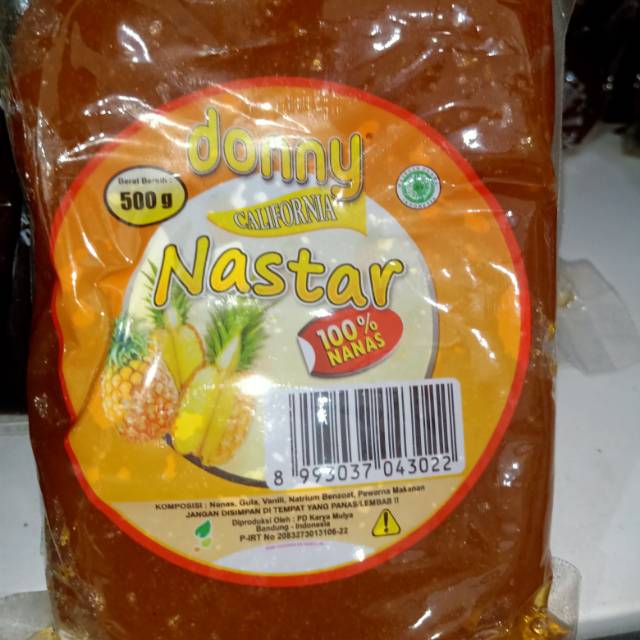 

Donny nastar 500gr isian nastar, roti, dll