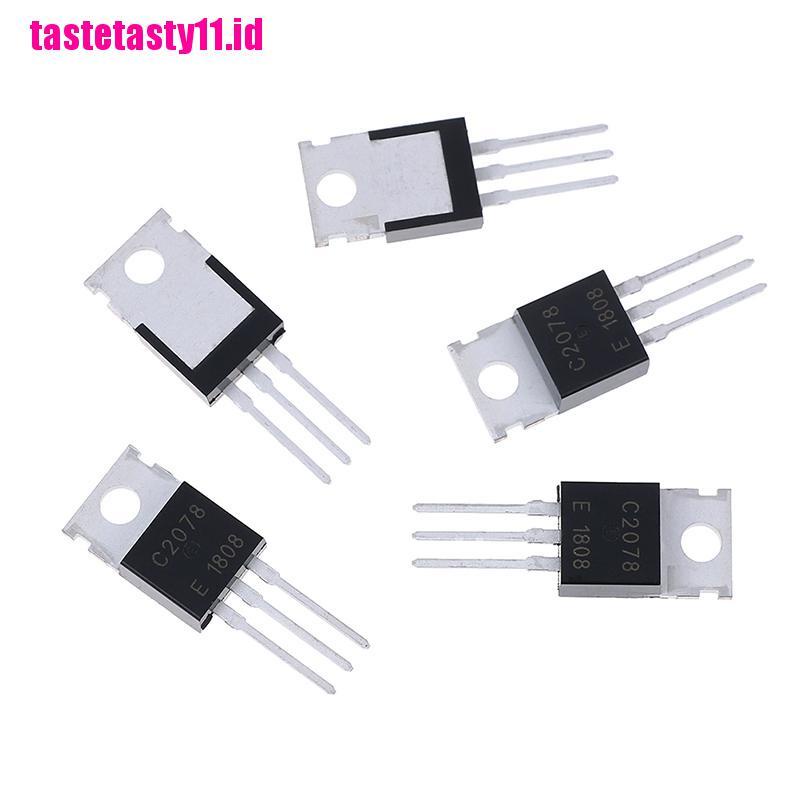 【TTID】5Pcs RF/VHF/UHF transistor TO-220 2SC2078 C2078