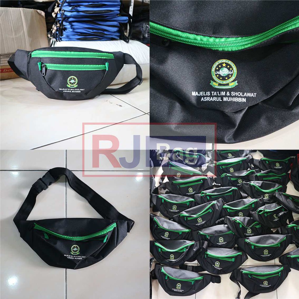 Grosir Tas Komunitas Majelis Sholawat Waistbag Pria Distro Selempang Slingbag Murah Keren