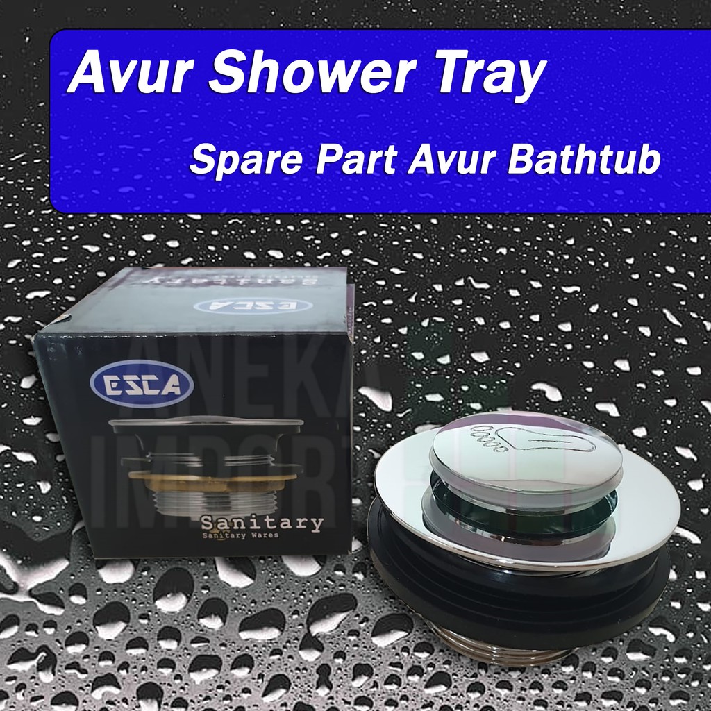 Avur Shower Tray Kuningan Spare Part Afur Bathtub