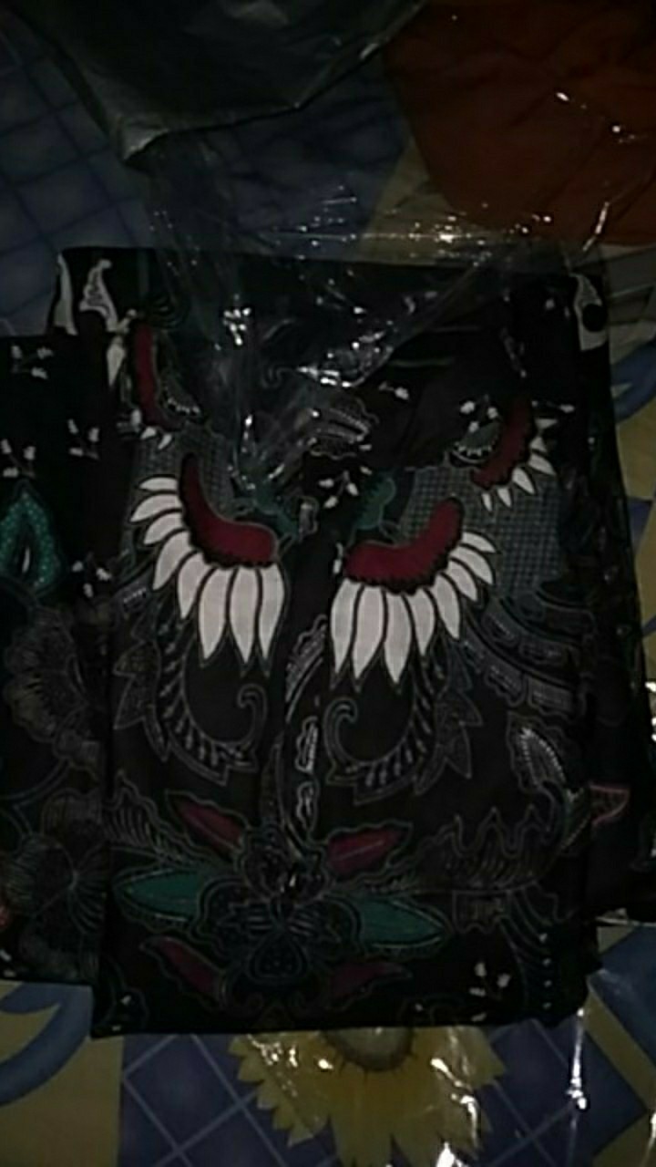 Maura Couple - Sania Ruffle Batik Couple Ori Ndoro Jowi Garansi