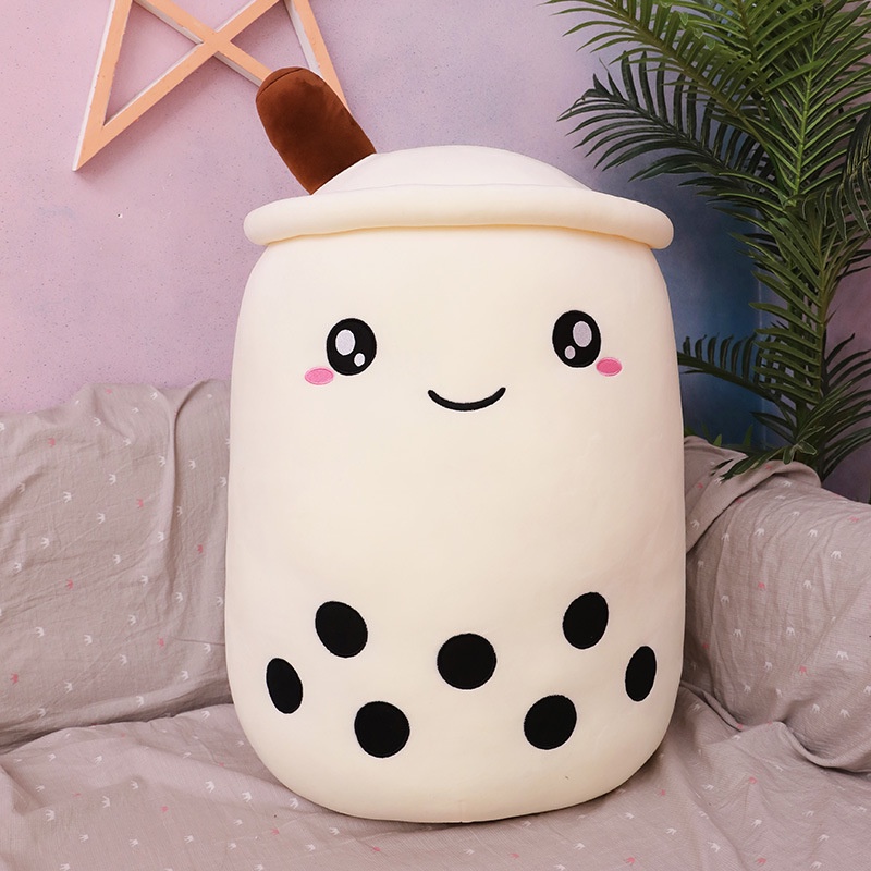 Boneka Boba Milk Tea Jumbo Besar Galon 50CM Halus Empuk Original