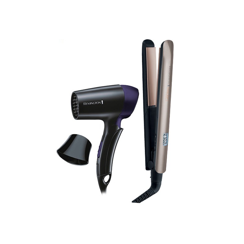 Paket Remington Catokan S8540 - Hairdryer D2400-1