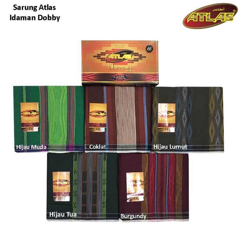 Sarung Atlas Idaman Dobby Idaman 525 Sarung Dewasa Tenun