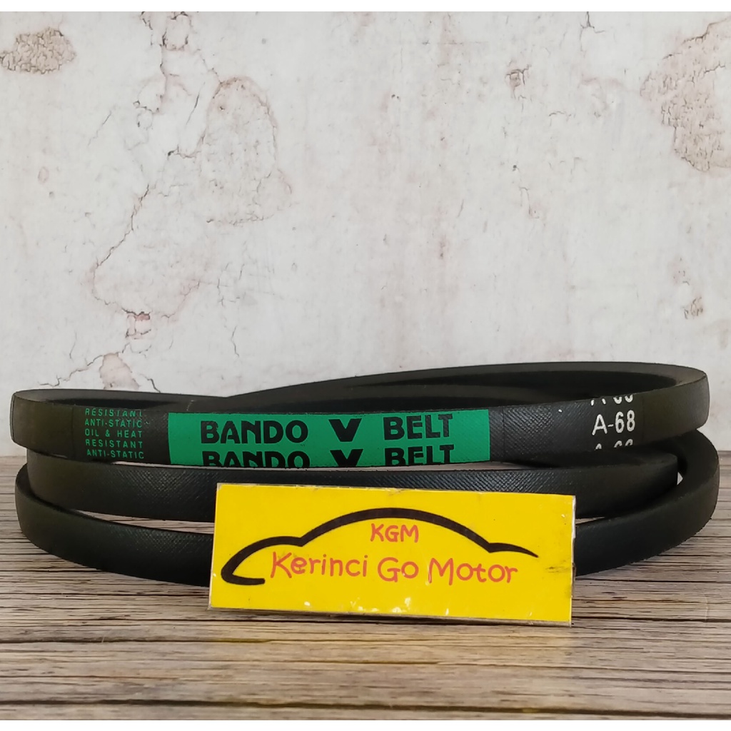 BANDO VAN BELT A-68 V BELT TALI KIPAS A68 FAN BELT VANBELT POLOS A-68