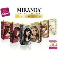 ❤️GROSIR❤️ HAIR COLOR MIRANDA (30ml x 2)+10ml