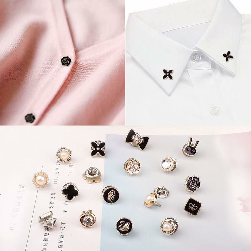 COD 10 Pcs Pin Kancing Baju Accidental Pin Cantik Versi Korea