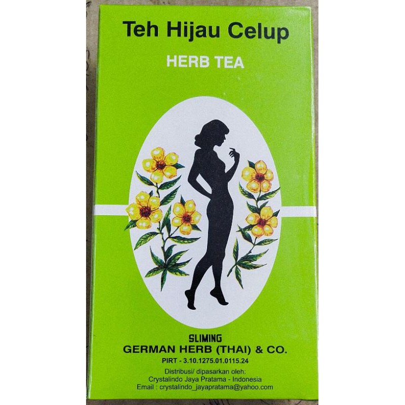 

Teh hijau celup/ herb tea/GERMAN HERB(THAI)