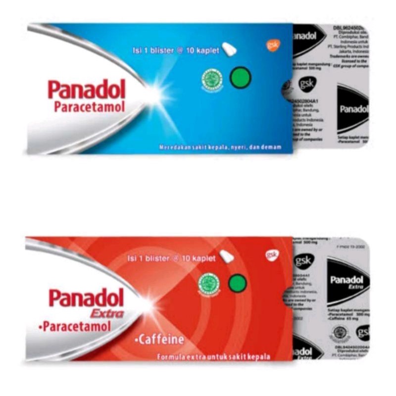 Panadol Paracetamol.