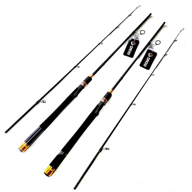 Joran Pancing Daido Athena II 165cm Dan 180cm Power Carbon Solid  Sepinning Fuji