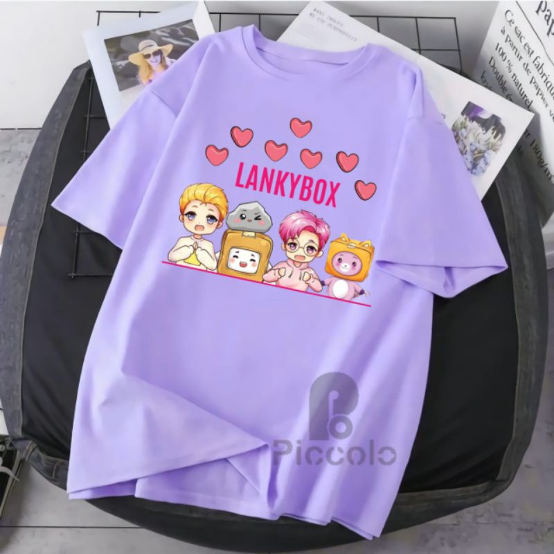 Best Seller Kaos Anak Dewasa Lanky Box Adam Justin Youtuber Terbaru/a love you