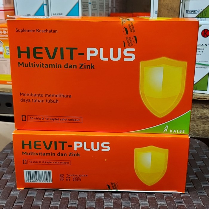 hevit plus multivitamin zinc 100 tablet