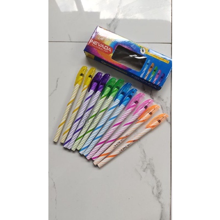 

Bolpoin Merk Nevada isi 12pc Murah Bisa Cod