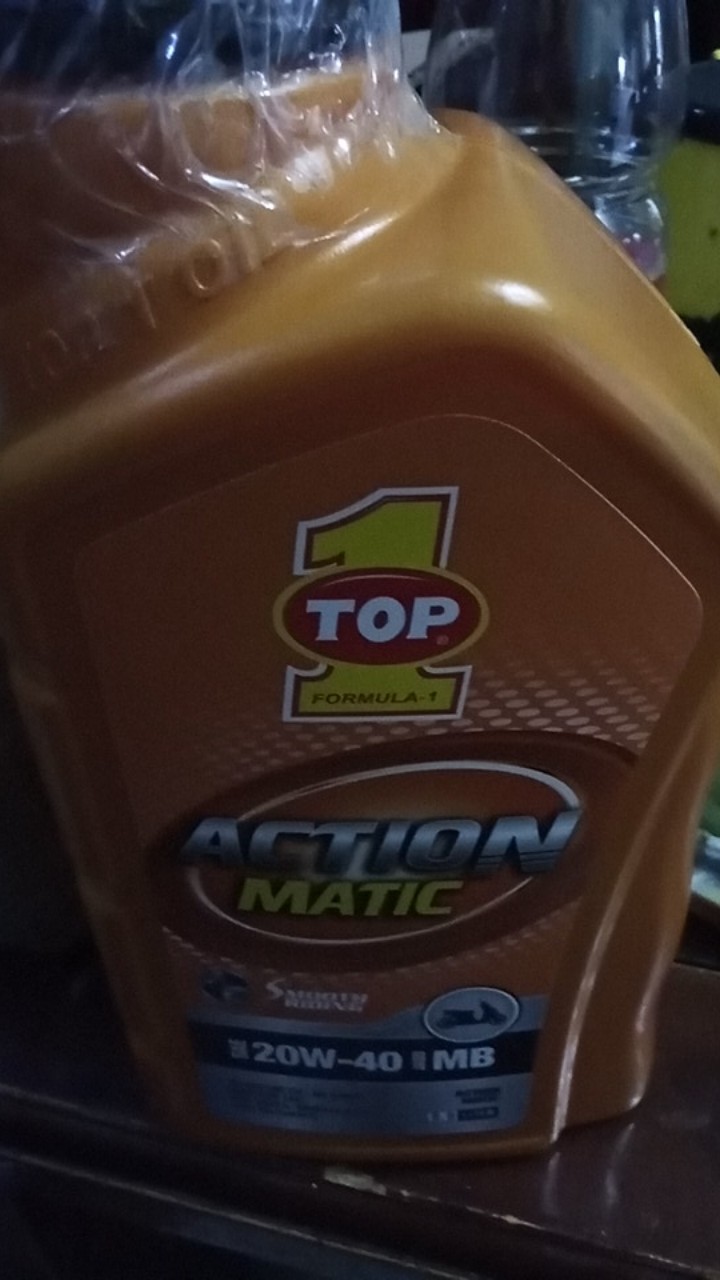 Top One Action Matic Sae 20/40 800ml, Top1 Action Matic Sae 20/40 800ml (dijamin Asli)