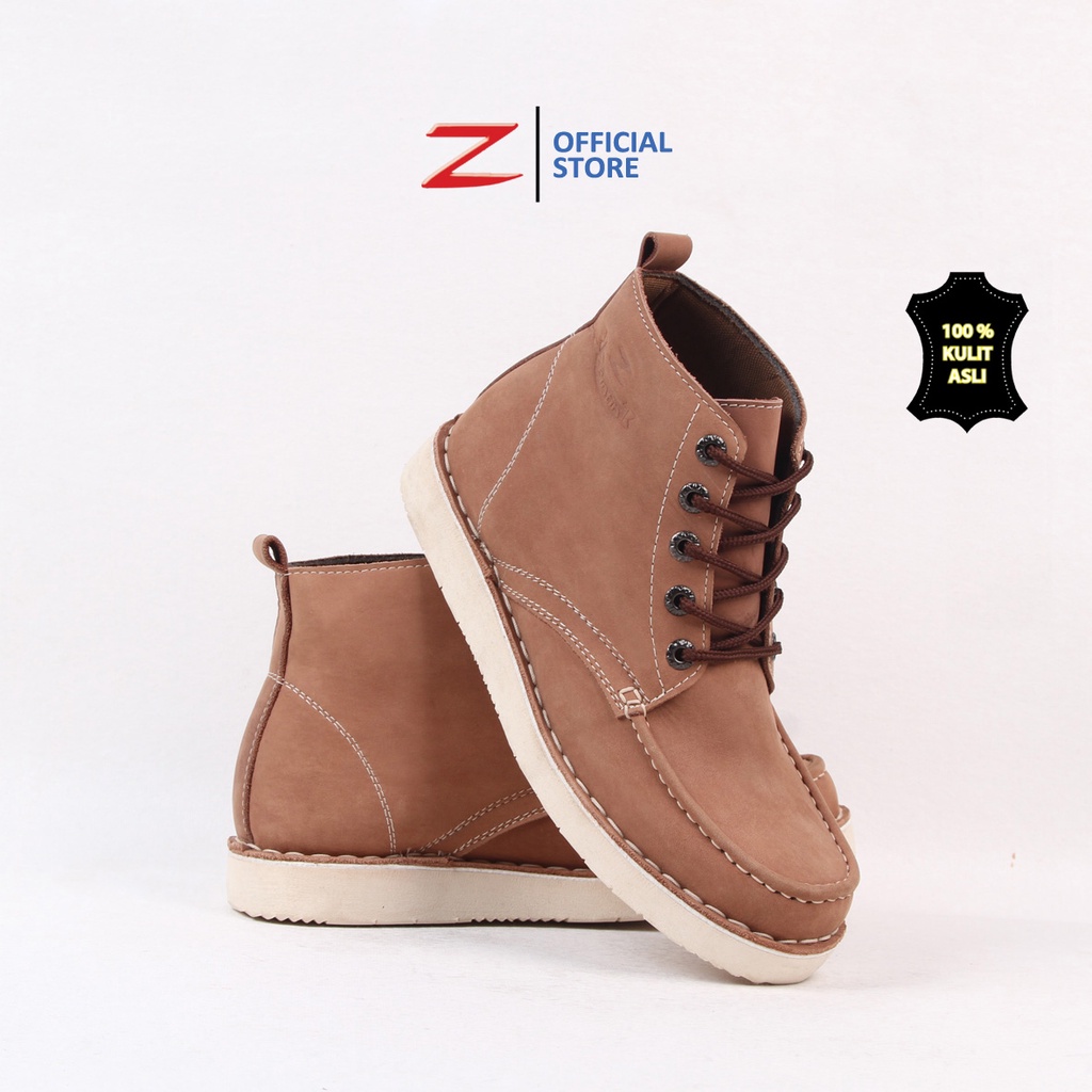 Zeintin - Sepatu Boot Pria Kulit Asli Berkualitas Sepatu Pria Formal Boots Kerja Pria Boots Touring Pria Elegan Original Handmade Zeintin LA