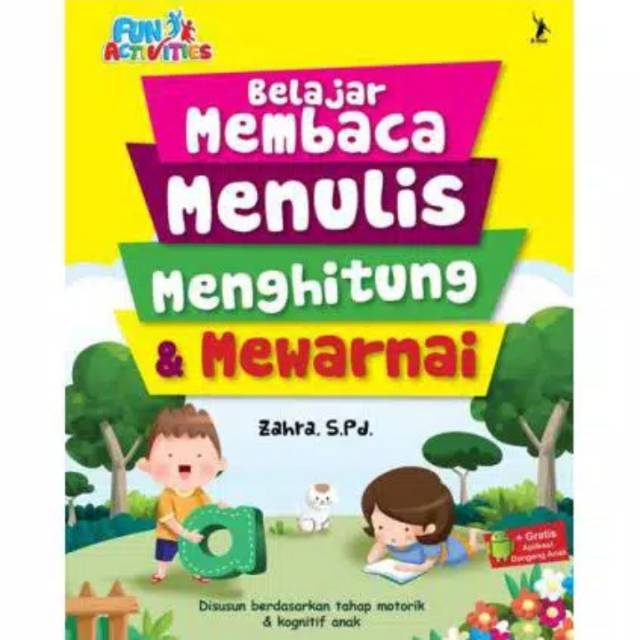 Belajar membaca menulis menghitung dan mewarnai