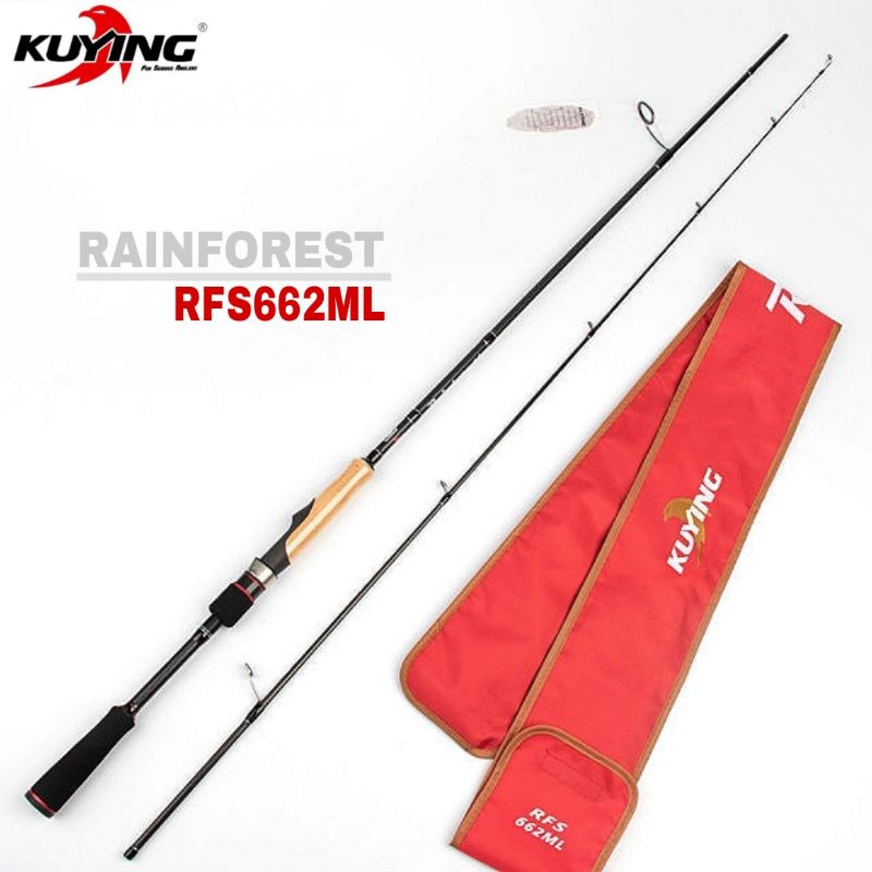 ROD / JORAN SPINNING - CASTING KUYING RAINFOREST RFS662ML 10LB (Pack Pvc)