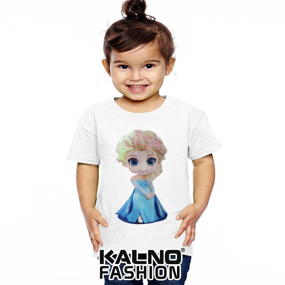 kaos baju anak PRINCESS Random umur 1 - 7 tahun, baju anak karakter