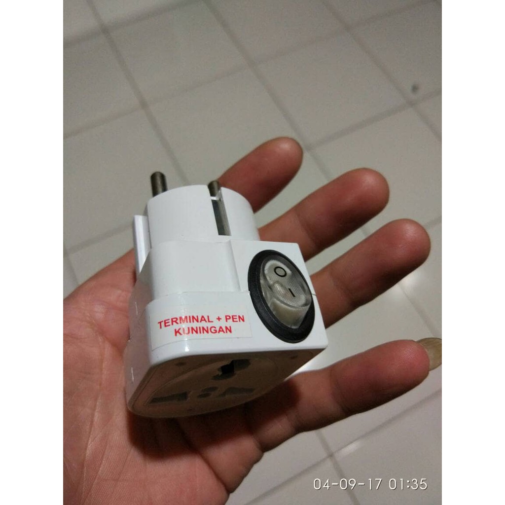 Jual Steker loyal stop kontak colokan listrik on off | Shopee Indonesia