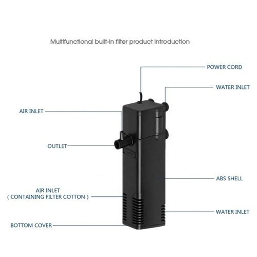 YANG YP800L YP 800 L 800L Mini Internal Filter mesin pompa Aquarium Aquascape