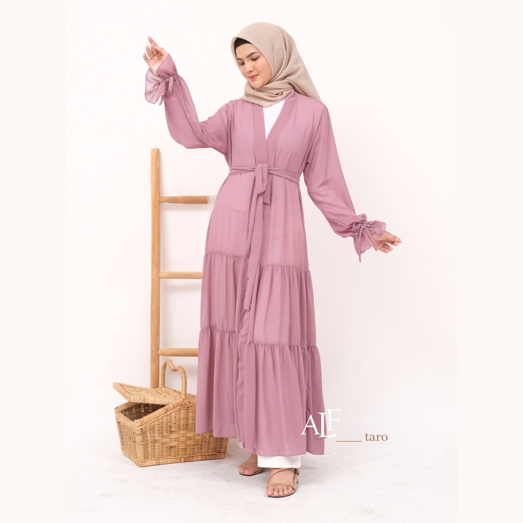 Alfaina Kareen Long Outer Cardigan Outer Rempel Ceruty Babydoll