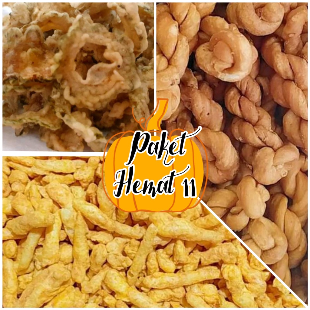 

Paket Hemat 11 ( Stik Jagung , Kue Tambang , Kripik Pare )